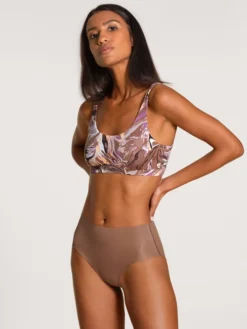Calida Natural Skin Seamless-Midi-Slip, Cradle To Cradle Certified® Truffle Brown -Geschenkideen Verkäufe Calida Natural Skin Seamless Midi Slip braun 22239 078 2