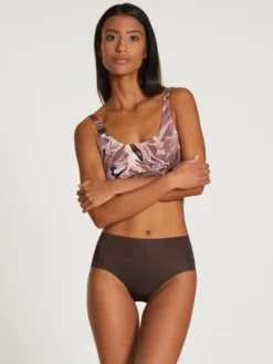 Calida Natural Skin Seamless-Midi-Slip, Cradle To Cradle Certified® Espresso Brown -Geschenkideen Verkäufe Calida Natural Skin Seamless Midi Slip braun 22239 099 2