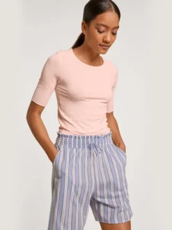 Calida Second Skin Kurzarm-Shirt Mit Seide Pearl Blush 14 Calida Second Skin Kurzarm-Shirt Mit Seide Pearl Blush -Geschenkideen Verkäufe Calida Second Skin Kurzarm Shirt mit Seide rosa 14656 072 6