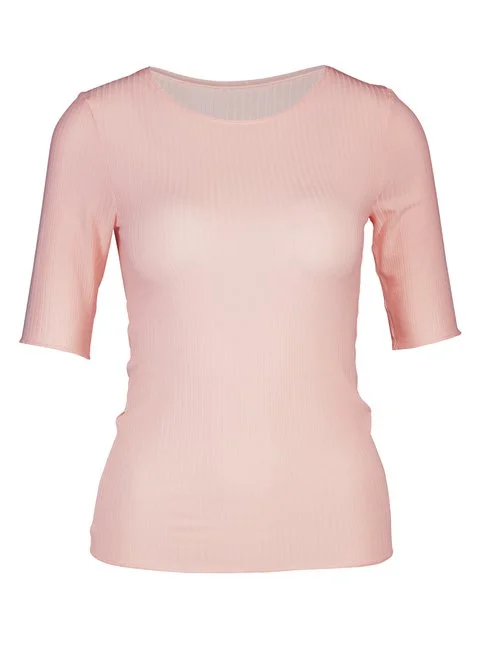 Calida Second Skin Kurzarm-Shirt Mit Seide Pearl Blush 8 Calida Second Skin Kurzarm-Shirt Mit Seide Pearl Blush – Bild 8
