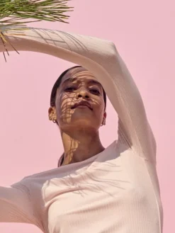 Calida Second Skin Langarm-Shirt Mit Seide Pearl Blush -Geschenkideen Verkäufe Calida Second Skin Langarm Shirt mit Seide rosa 15756 072 neu