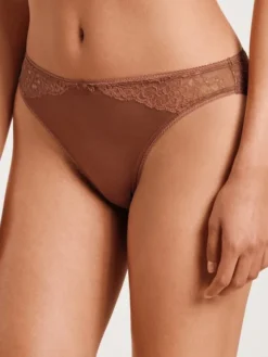 Calida Sensual Secrets Slip, Regular Cut Ginger Bisquit