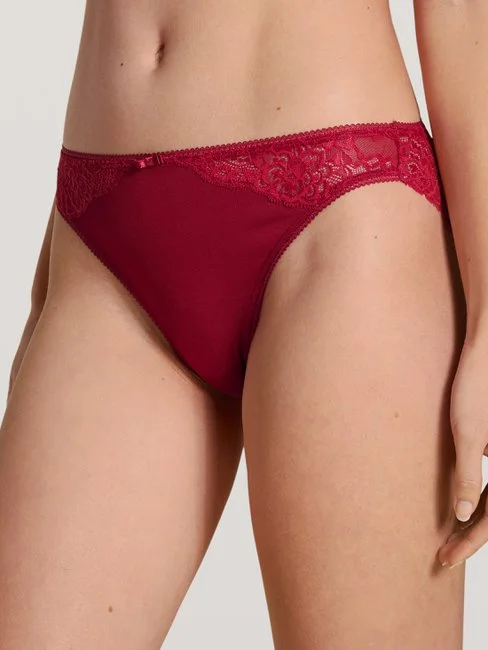 Calida Sensual Secrets Slip, Regular Cut Rio Red 1 Calida Sensual Secrets Slip, Regular Cut Rio Red