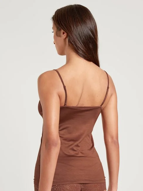 Calida Sensual Secrets Spaghetti-Top Ginger Bisquit 2 Calida Sensual Secrets Spaghetti-Top Ginger Bisquit – Bild 2