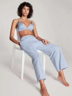 Calida Sensual Secrets Triangel-BH -Geschenkideen Verkäufe Calida Sensual Secrets Spitzen BH ohne Buegel blau 03031 470 5