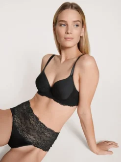 Calida Sensual Secrets String, High Waist Schwarz -Geschenkideen Verkäufe Calida Sensual Secrets String high waist schwarz 20931 992 4