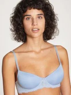 Calida Sensual Secrets T-Shirt-BH -Geschenkideen Verkäufe Calida Sensual Secrets T Shirt BH blau 03531 470 3