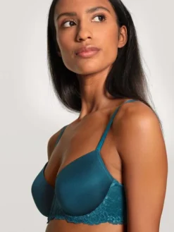 Calida Sensual Secrets T-Shirt-BH -Geschenkideen Verkäufe Calida Sensual Secrets T Shirt BH gruen 03531 497 3