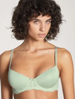 Calida Sensual Secrets T-Shirt-BH -Geschenkideen Verkäufe Calida Sensual Secrets T Shirt BH gruen 03531 652 4
