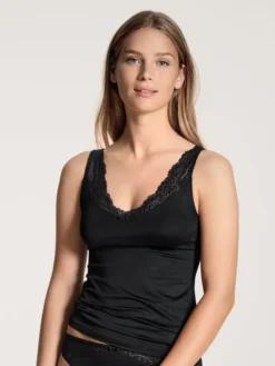 Calida Sensual Secrets Tank Top Schwarz