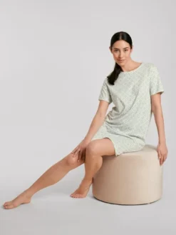 Calida Spring Nights Kurzarm-Nachthemd, Länge 95cm Light Pistache 6 Calida Spring Nights Kurzarm-Nachthemd, Länge 95cm Light Pistache -Geschenkideen Verkäufe Calida Spring Nights Kurzarm Nachthemd Laenge 95cm gruen 30096 670 2