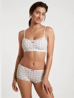 Calida Toujours Print Bustier -Geschenkideen Verkäufe Calida Toujours Print Bustier weiss 02238 713 2