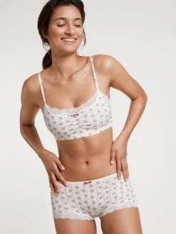 Calida Toujours Print Bustier -Geschenkideen Verkäufe Calida Toujours Print Bustier weiss 02238 713 5