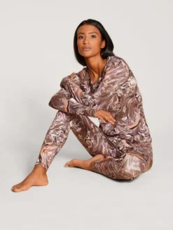 Calida 100% Nature Relax Leggings, Cradle To Cradle Certified® Truffle Brown Print -Geschenkideen Verkäufe Calida 100 Nature Relax Leggings braun 27057 778 5