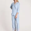 Calida Elegant Dreams 7/8-Pyjama Harmony Blue