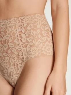 Calida Natural Comfort Lace Slip, High Waist Rose Teint -Geschenkideen Verkäufe Calida Natural Comfort Lace Slip rosa 22856 160 3