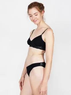 Erlich Textil Amelie Bralette -Geschenkideen Verkäufe Erlich Textil Amelie Bralette schwarz ERL F002010716 100 2