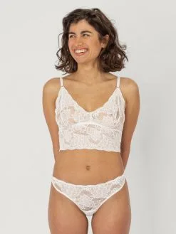 Erlich Textil Ophelia Spitzen-Bralette -Geschenkideen Verkäufe Erlich Textil Ophelia Spitzenbralette beige ERL F032010321 103 2
