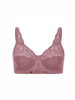 Erlich Textil Paula Spitzen-BH Ohne Bügel -Geschenkideen Verkäufe Erlich Textil Paula Spitzen BH rosa ERL F062120621 139 4