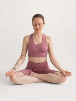 Erlich Textil Enja Sport-Bustier -Geschenkideen Verkäufe Erlich Textil Enja Sport Bustier braun violett 5561 368 2