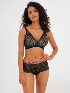 FREYA Infinity Fields Bralette Ohne Bügel -Geschenkideen Verkäufe Freya Infinity Fields Bralette ohne Buegel schwarz AA401817 BLK 2