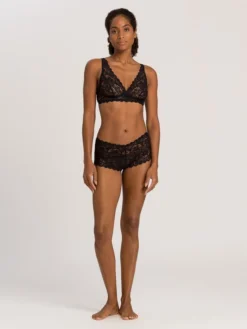 HANRO Moments Soft-BH -Geschenkideen Verkäufe HANRO Moments Soft BH ohne Buegel schwarz 071465 0019 1 2