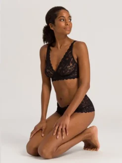 HANRO Moments Soft-BH -Geschenkideen Verkäufe HANRO Moments Soft BH ohne Buegel schwarz 071465 0019 1 4