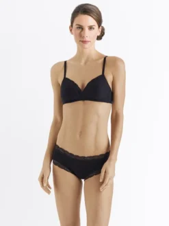 HANRO Cotton Lace Spacer-BH Ohne Bügel -Geschenkideen Verkäufe Hanro Cotton Lace Spacer BH schwarz 072432 0019 2