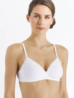 HANRO Cotton Lace Spacer-BH Ohne Bügel