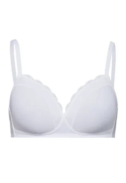 HANRO Cotton Lace Spacer-BH Ohne Bügel -Geschenkideen Verkäufe Hanro Cotton Lace Spacer BH weiss 072432 0101 4