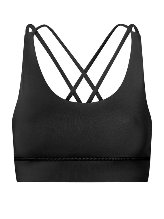 Hey Honey Tie Die Black Sport-Bustier 4 Hey Honey Tie Die Black Sport-Bustier – Bild 4