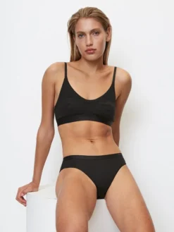 Marc O'Polo Iconic Rib Soft-BH -Geschenkideen Verkäufe Marc OPolo Iconic Rib Soft BH schwarz 23Q1W00017 E990 2