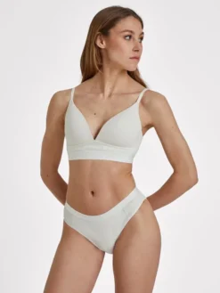 Marc O'Polo Iconic Rib Triangel-BH Ohne Bügel -Geschenkideen Verkäufe Marc OPolo Iconic Rib Triangel BH ohne Buegel weiss 23Q1W00018 152 2