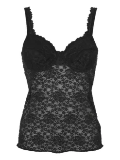 Nina Von C. Millefleurs BH Hemd Aus Elastischer Blütenspitze -Geschenkideen Verkäufe Nina Von C Millefleurs BH Hemd Bluetenspitze schwarz 49 360 444 200 1630655408