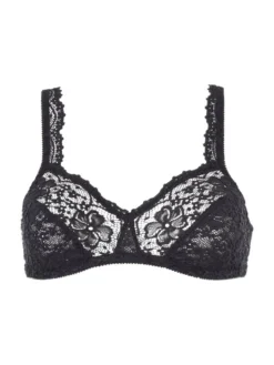 Nina Von C. Millefleurs Elastischer Spitzen-BH Ohne Bügel -Geschenkideen Verkäufe Nina Von C Millefleurs elastischer Spitzen BH ohne Buegel schwarz 49 500 444 200 2