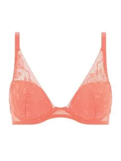 Passionata Thelma T-Shirt-BH, Tief Ausgeschnitten -Geschenkideen Verkäufe Passionata Thelma Tief ausgeschnittener T Shirt BH orangee P43H90 0D8 5