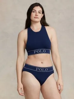 Polo Ralph Lauren Rib Seamless Bustier -Geschenkideen Verkäufe Polo Ralph Lauren Damen TW NW LW Rib Seamless Bustier blau 4P3007 815 2