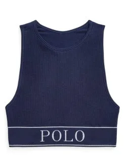 Polo Ralph Lauren Rib Seamless Bustier -Geschenkideen Verkäufe Polo Ralph Lauren Damen TW NW LW Rib Seamless Bustier blau 4P3007 815 4
