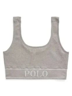 Polo Ralph Lauren Rib Seamless Bustier -Geschenkideen Verkäufe Polo Ralph Lauren Damen TW NW LW Rib Seamless Bustier grau 4P3010 202 3