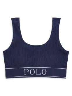 Polo Ralph Lauren Rib Seamless Bustiers -Geschenkideen Verkäufe Polo Ralph Lauren Damen TW NW LW Rib Seamless Bustiers blau 4P3006 815 3