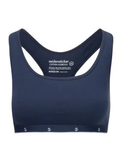 Seidensticker Cotton X-Stretch Bralette -Geschenkideen Verkäufe Seidensticker Cotton X Stretch Sport Bralette blau 600005 19 4