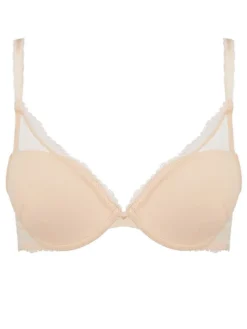 Simone Perele Confiance Push-Up-BH, T-Back -Geschenkideen Verkäufe Simone Perele Confiance Push Up BH T Back beige 12K347 766 3