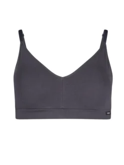 Skiny Cotton Essentials Bustier, Herausnehmbare Pads -Geschenkideen Verkäufe Skiny Cotton Essentials Bustier herausnehmbare Pads blau 080478 S349 3