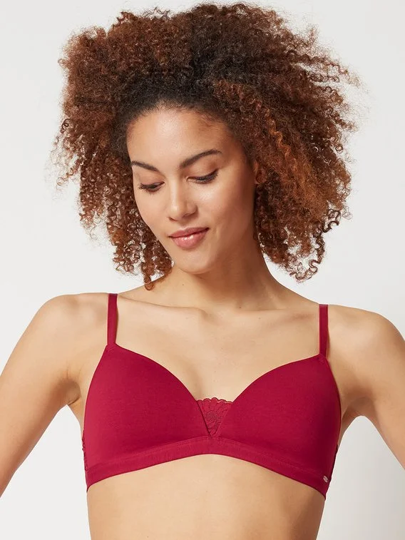 Skiny Every Day In Cotton Lace Triangel-BH, Gepaddet 1 Skiny Every Day In Cotton Lace Triangel-BH, Gepaddet