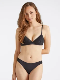 Skiny Every Day In Micro Lace Triangel-BH Mit Herausnehmbaren Pads -Geschenkideen Verkäufe Skiny Every Day In Micro Lace Triangel BH mit herausnehmbaren Pads schwarz 080605 7665 6