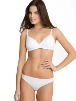 Skiny Every Day In Micro Essentials Soft-Schalen-BH Ohne Bügel -Geschenkideen Verkäufe Skiny Micro Lovers Schalen BH ohne Buegel weiss 85321 0500 2