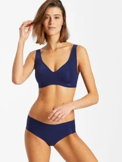 Sloggi ZERO Feel Bralette -Geschenkideen Verkäufe Sloggi ZERO Feel Bralette blau 10186738 00YA 3