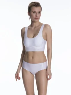 Sloggi ZERO Feel Bustier -Geschenkideen Verkäufe Sloggi ZERO Feel Top weiss 10186804 0003 2