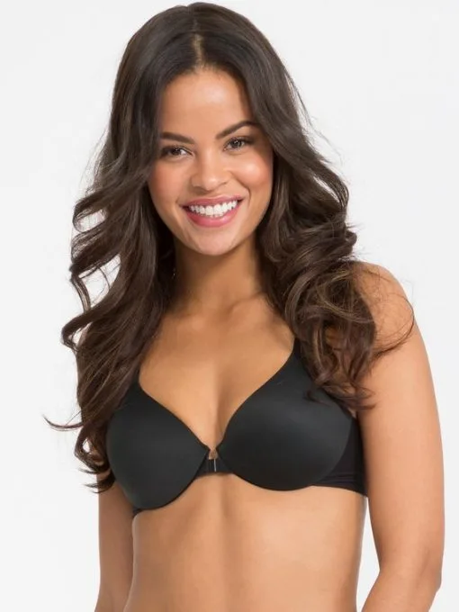 Spanx Bra-llelujah Vorderverschluss-BH Für Eine Glatte Rückenpartie -Geschenkideen Verkäufe Spanx Bra llelujah Vorderverschluss BH fuer eine glatte Rueckenpartie schwarz 30011 VERYBLACK