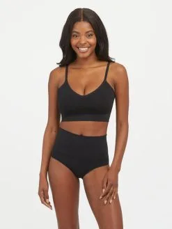 Spanx Ecocare Everyday Shaping Long-Bralette -Geschenkideen Verkäufe Spanx Ecocare Everyday Shaping Long Bralette schwarz 30064R VERY BLACK 2